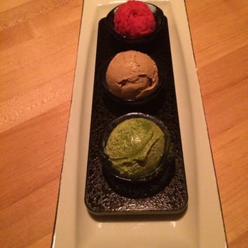 Ippudo - Westside - Delicious gelato/sorbet trio! - Ramen Near Me - New York, New York