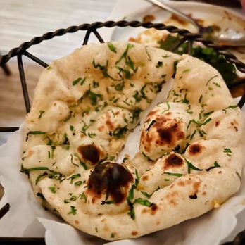 Rasika - Garlic Naan with Herbs - Indian Near Me - Washington, DC, District of Columbia Rasika - Garlic Naan with Herbs - Indian Near Me - Washington, DC, District of Columbia