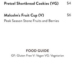 Parks on Tap - Trail’s End - Menu