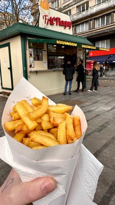 Frit Flagey - Frites - Ixelles, BRU