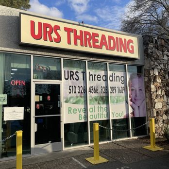 Urs Threading - Outside - Threading Services Near Me - Concord, California