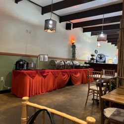 Tropical Islands Cuisine - Buffet table