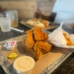 Grace Meat + Three - Chicken Wings, Fries