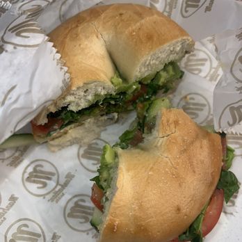 Manhattan Bagel - Avocado Veg Out - No Onion (Plain Bagel) - Bagels Near Me - Middletown, Delaware Manhattan Bagel - Avocado Veg Out - No Onion (Plain Bagel) - Bagels Near Me - Middletown, Delaware