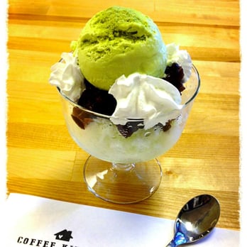 Coffee Kitchen - Green Tea Patbingsu (not sure if it is on the menu yet but when I got there the owner was sampling it out) - Coffee & Tea Near Me - Lakewood, Washington Coffee Kitchen - Green Tea Patbingsu (not sure if it is on the menu yet but when I got there the owner was sampling it out) - Coffee & Tea Near Me - Lakewood, Washington