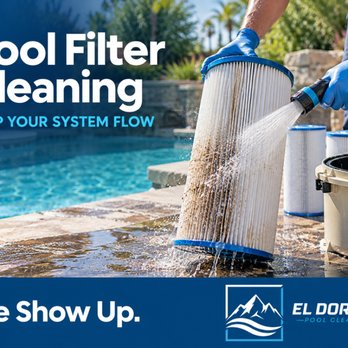 El Dorado Pool Cleaning - We offer filtercleanings to keep your water at its best. - Pool & Hot Tub Service Near Me El Dorado Pool Cleaning - We offer filtercleanings to keep your water at its best. - Pool & Hot Tub Service Near Me
