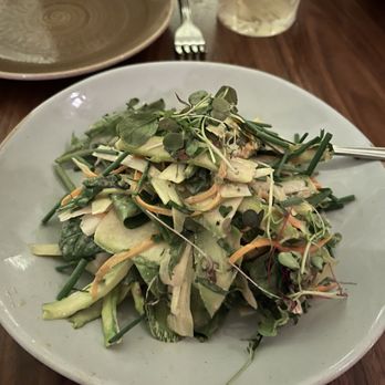 Leyla - Shaved zucchini & asparagus Salad - Turkish Near Me - New York, New York