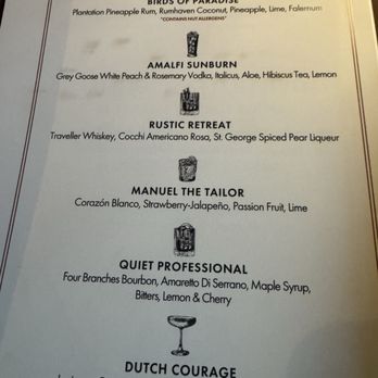 Harper's - Cocktail menu - Steakhouses Near Me - Nashville, Tennessee Harper's - Cocktail menu - Steakhouses Near Me - Nashville, Tennessee