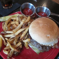 T-Box Bar & Grill - T-Box Burger (with fried egg)