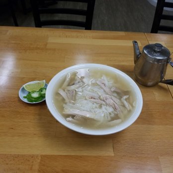 Chicken Pho You - Chicken noodle soup, dark meat, no greens, no onions - Vietnamese Near Me - Millbrae, California