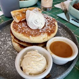 Banana & Butterscotch Pancakes
