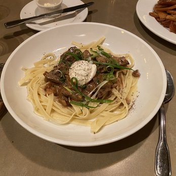 John's Grill - sirloin fettuccine - Seafood Near Me - Mukilteo, Washington John's Grill - sirloin fettuccine - Seafood Near Me - Mukilteo, Washington