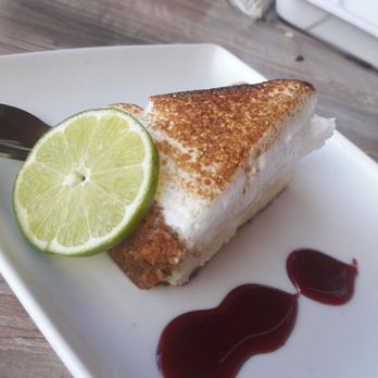 Skipper's Dockside - Amazing Keylime pie with a carmalized merenge - Seafood Near Me - Key Largo, Florida Skipper's Dockside - Amazing Keylime pie with a carmalized merenge - Seafood Near Me - Key Largo, Florida