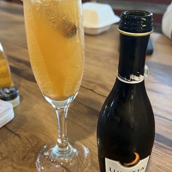 Larry's Deli-Que - Apple cider mimosa special will change ya life - Delis Near Me - Topsail Beach, North Carolina Larry's Deli-Que - Apple cider mimosa special will change ya life - Delis Near Me - Topsail Beach, North Carolina