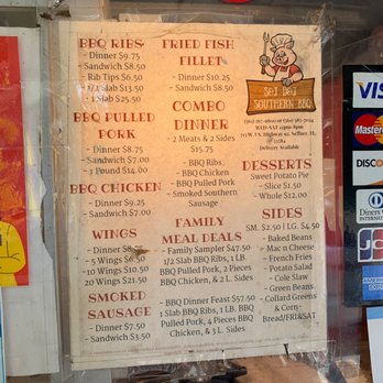 S&J Southern BBQ - Menu - Barbeque Near Me - Seffner, Florida S&J Southern BBQ - Menu - Barbeque Near Me - Seffner, Florida