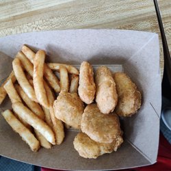 Downata Hot Springs - Kids chicken nuggets and fries