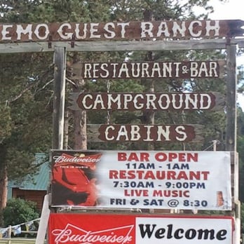Nemo Guest Ranch - a sign for a restaurant - Hotels Near Me - Nemo, South Dakota Nemo Guest Ranch - a sign for a restaurant - Hotels Near Me - Nemo, South Dakota