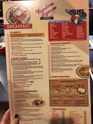 Menu photo 8 Freedom Square Diner Verona, PA