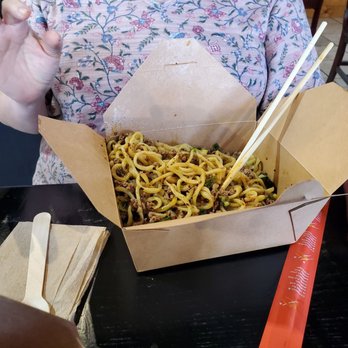 JJ Tea House - Pork Dry Noodles - Taiwanese Near Me - Columbia, South Carolina