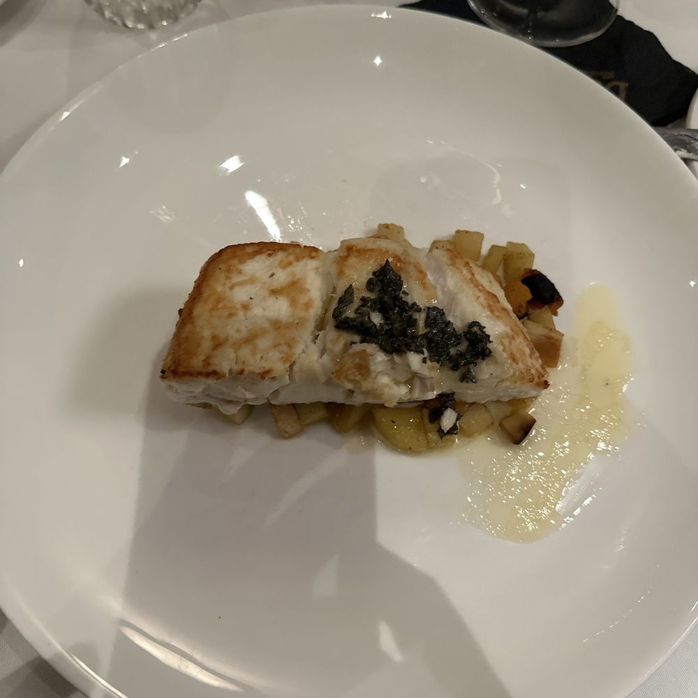 Buckhead's - Special for the night...halibut on a root ragu - Steakhouses Near Me - Richmond, Virginia Buckhead's - Special for the night...halibut on a root ragu - Steakhouses Near Me - Richmond, Virginia