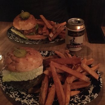 Fox and Crow - The Black Bean Burger and Spicy Crow Burger - Cocktail Bars Near Me - Jersey City, New Jersey Fox and Crow - The Black Bean Burger and Spicy Crow Burger - Cocktail Bars Near Me - Jersey City, New Jersey