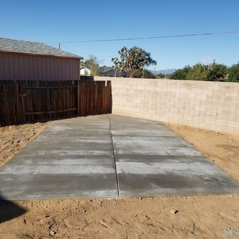 Martinez Concrete - Slab for the shed - Masonry/Concrete Near Me - Apple Valley, California