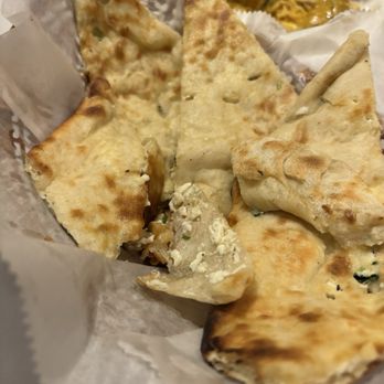 Nepal House - 112. Paneer Naan (Cottage Cheese) - Himalayan/Nepalese Near Me - Chicago, Illinois