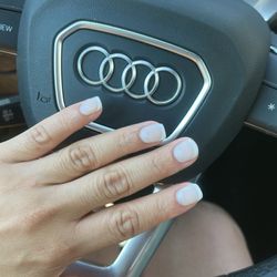 T Nail Boutique - Hard Gel French Manicure
