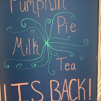 Boba Tea House - Seasonal item - Coffee & Tea Near Me - St. Augustine, Florida