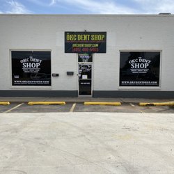 The OKC Dent Shop - Front of the shop
