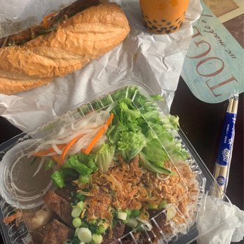 Asian Express - Pork banh mi, Thai tea and #13 - Vietnamese Near Me - Capitola, California