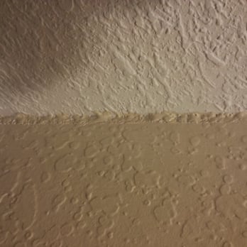 Drywall Excellence - Notice the thick line at the top where the ceiling meets? - Drywall Installation & Repair Near Me Drywall Excellence - Notice the thick line at the top where the ceiling meets? - Drywall Installation & Repair Near Me