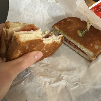Mountain Moka of Oregon - Gluten free turkey bacon grilled sandwich - Coffee & Tea Near Me - Sandy, Oregon