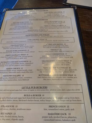 Menu photo 5 Little Pub Greenwich Cos Cob, CT Menu photo 5 Little Pub Greenwich Cos Cob, CT