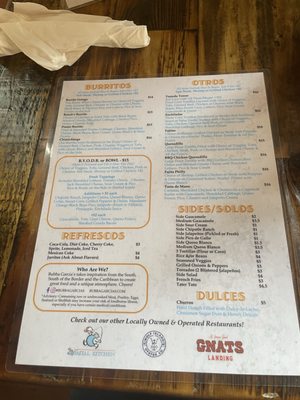 Menu photo 7 Bubba Garcia’s Savannah, GA