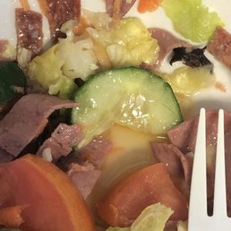 THREE HAIRS IN SALAD!!!! THREE HAIRS IN SALAD!!!!