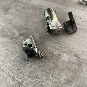 Kenny Key Solution Locksmith - Broken latch - what was inside - Keys & Locksmiths Near Me
