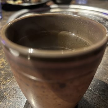 Anto - Hot tea after someone told us "we ran out" - Korean Near Me - New York, New York
