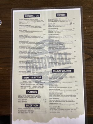 Menu photo 1 Caffrey's Sherwood Park, AB