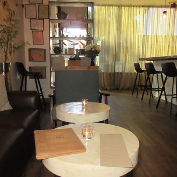 ADEGA Restaurant - Waiting area facing the front door - Portuguese Near Me - San Jose, California ADEGA Restaurant - Waiting area facing the front door - Portuguese Near Me - San Jose, California