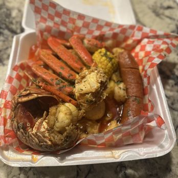 Krustaceans Seafood - Krab shrimp Krab, Shrimp (10) & Lobster Platter - Seafood Near Me - Lewisville, Texas Krustaceans Seafood - Krab shrimp Krab, Shrimp (10) & Lobster Platter - Seafood Near Me - Lewisville, Texas