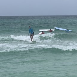 Surfs up! Surfs up!