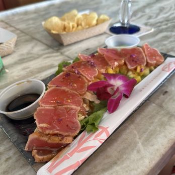Nokomo's Sunset Hut - Ahi - Seafood Near Me - Nokomis, Florida Nokomo's Sunset Hut - Ahi - Seafood Near Me - Nokomis, Florida
