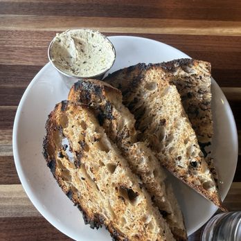 River & Rye - Sourdough and pistachio truffle butter - Cocktail Bars Near Me - Coeur d'Alene, Idaho River & Rye - Sourdough and pistachio truffle butter - Cocktail Bars Near Me - Coeur d'Alene, Idaho