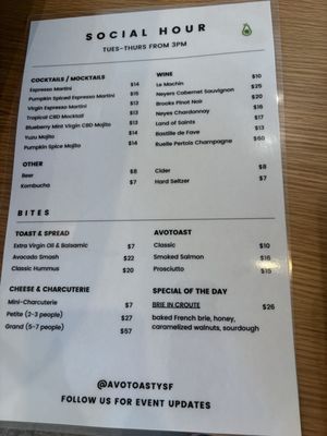 Menu photo 3 Avotoasty San Francisco, CA Menu photo 3 Avotoasty San Francisco, CA