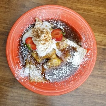 Eight AM - Caramelized banana crepe. It's called the 10 AM on the menu. - New American Near Me - San Francisco, California