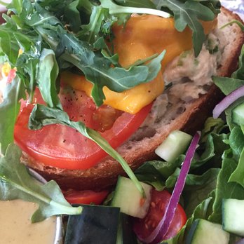 Benchmark Eatery - Tuna melt, very disappointing. - New American Near Me - Santa Barbara, California