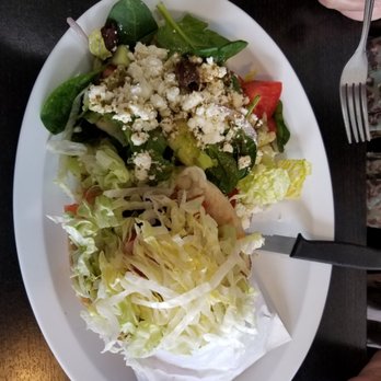 Mikonos Grill - Falafal plate, came with soup too. - Greek Near Me - Milpitas, California