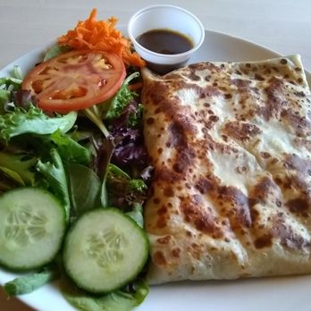 Luna Crepes & Cafe - Chicken Italiano Crepe with side Garden Salad $11. - Coffee & Tea Near Me - Ottawa, Ontario Luna Crepes & Cafe - Chicken Italiano Crepe with side Garden Salad $11. - Coffee & Tea Near Me - Ottawa, Ontario