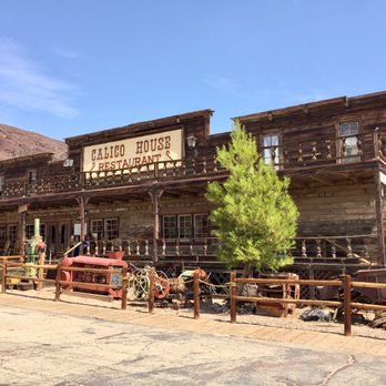 Calico Ghost Town - 09.03.17 Calico House serves up stews, pot pies, shepherd's pie, meatloaf, and the famous Buffalo Burger - Parks Near Me - Yermo, California